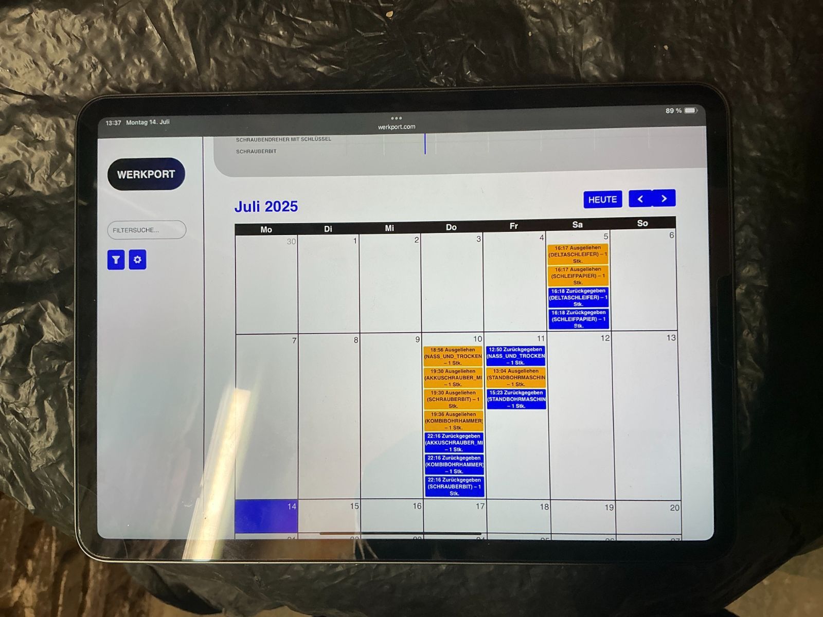 termine und zeiterfassung handwerker app