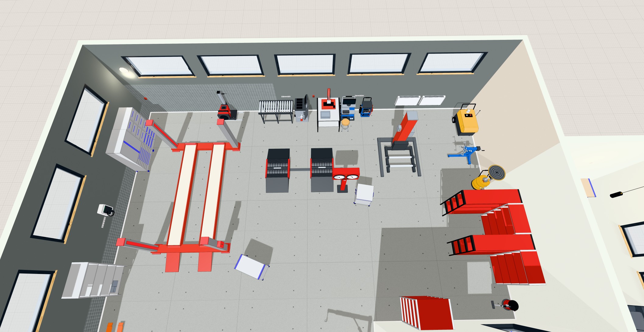 Werkstatt in 3D planen