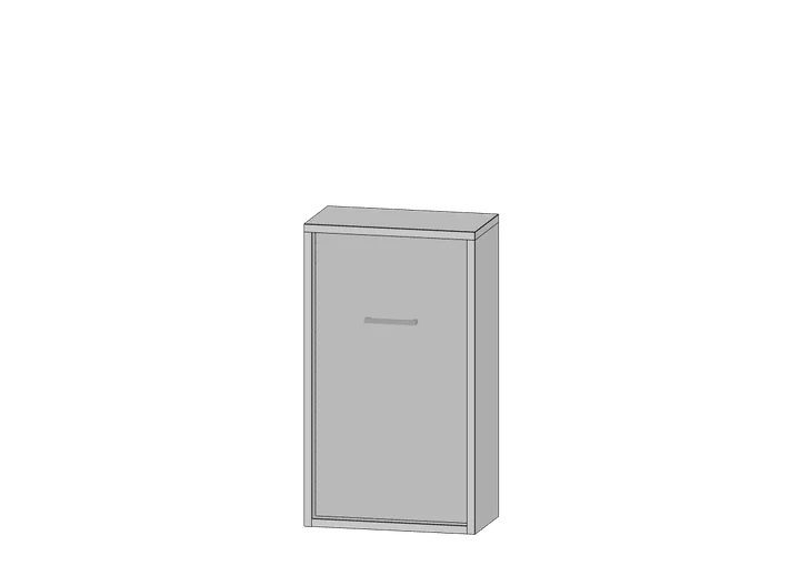 Bad-Hängeschrank 400 (1 Tür) als 3D-Modell
