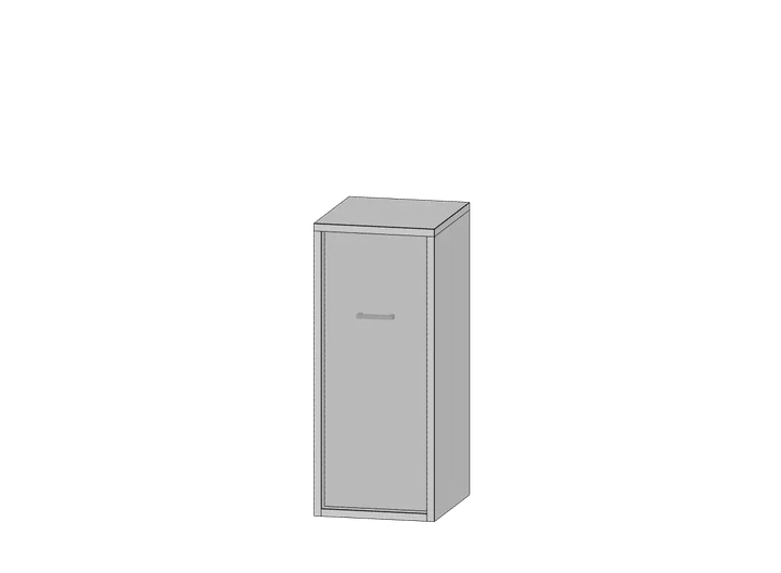 Küchen-Hängeschrank 30 cm (1 Tür) als 3D-Modell