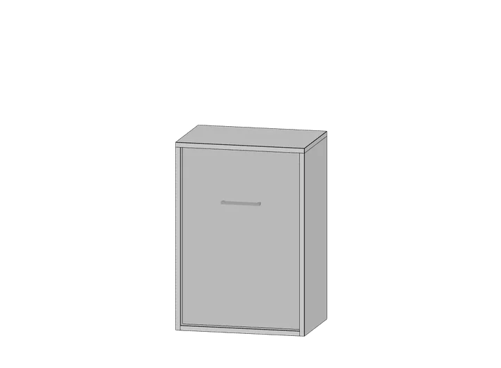Küchen-Hängeschrank 50 cm (1 Tür) als 3D-Modell