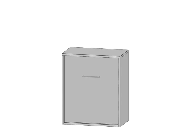 Küchen-Hängeschrank 60 cm (1 Tür) als 3D-Modell