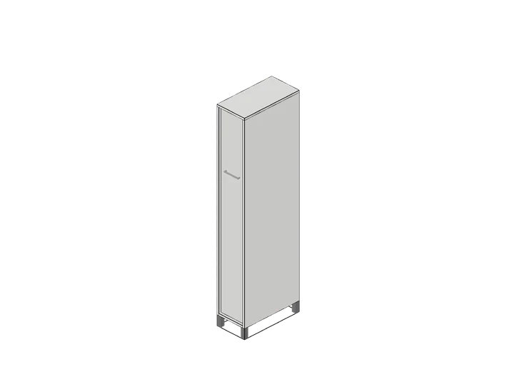 Küchen-Apothekerschrank 30 cm (Hochschrankauszug) als 3D-Modell
