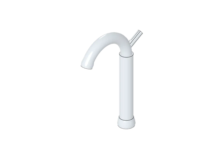 Küchen-/Spültischarmatur als 3D-Modell
