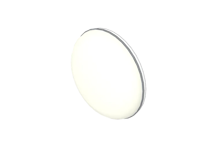 Wandleuchte nach DIN EN 60617 als 3D-Modell