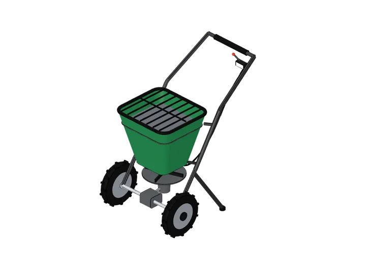 Streuwagen als 3D-Modell