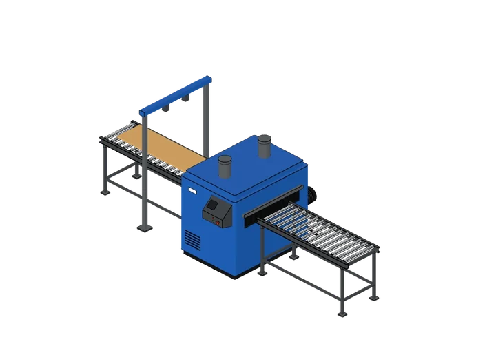 Doppelbesäumer als 3D-Modell