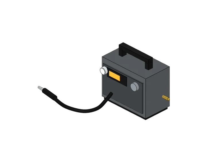 Plasmaschneider als 3D-Modell