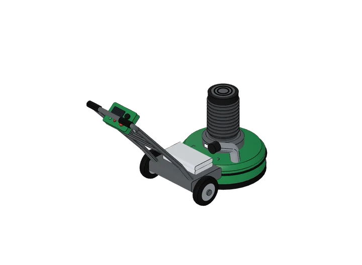 Betonschleifer als 3D-Modell