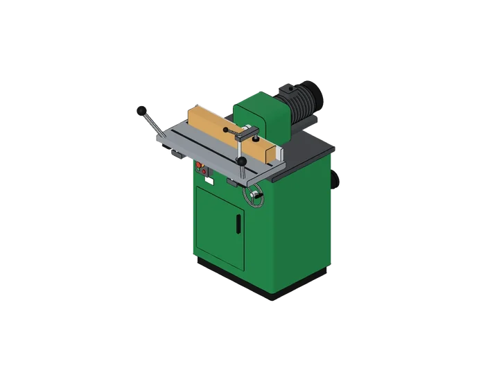 Langlochbohrvorrichtung als 3D-Modell