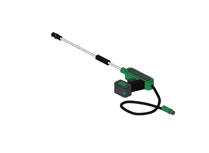 Hochdruckreiniger Akku als 3D-Modell