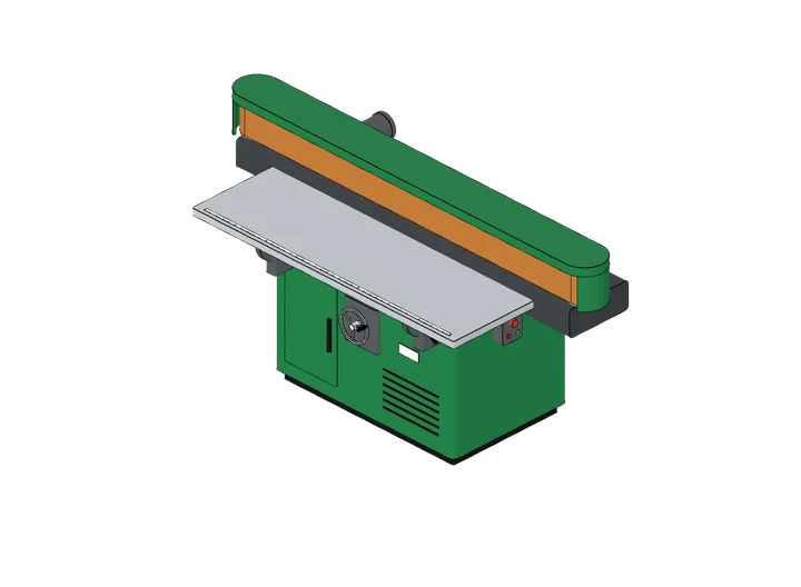 Kantenschleifmaschine als 3D-Modell