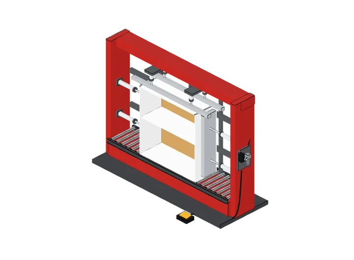 Korpuspresse als 3D-Modell