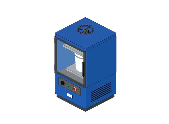 Farbschüttelmaschine als 3D-Modell