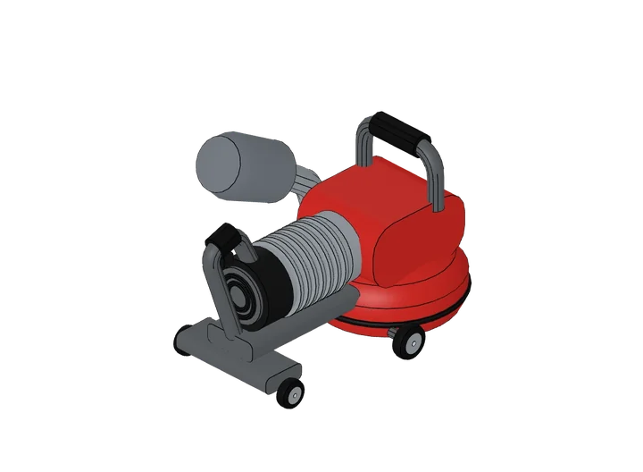 Randschleifmaschine als 3D-Modell