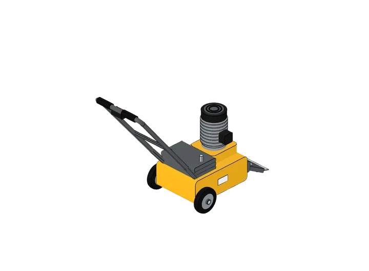 Belagsentferner als 3D-Modell