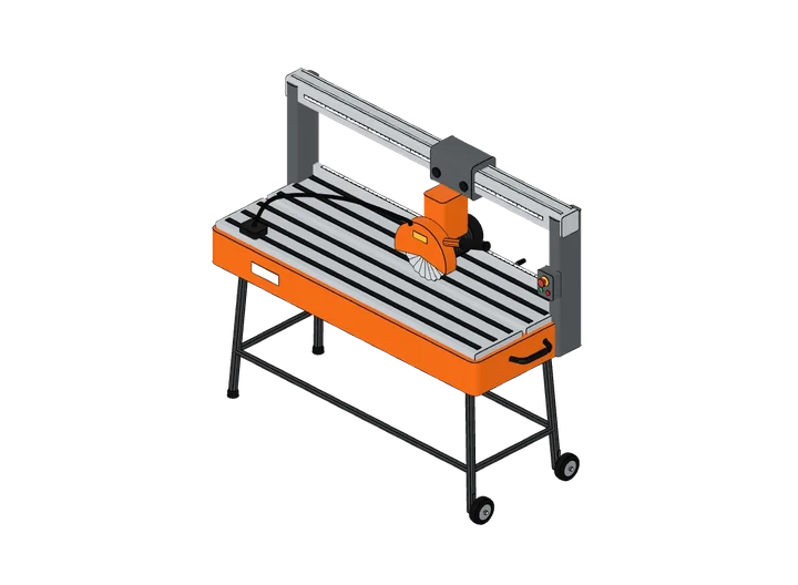 Fliesennassschneider als 3D-Modell