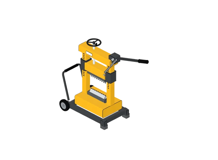 Steinspalter als 3D-Modell
