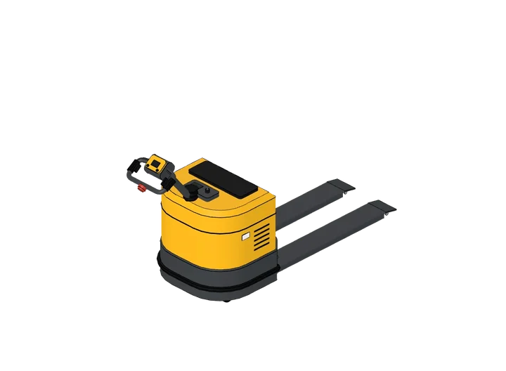 Elektro-Hubwagen als 3D-Modell