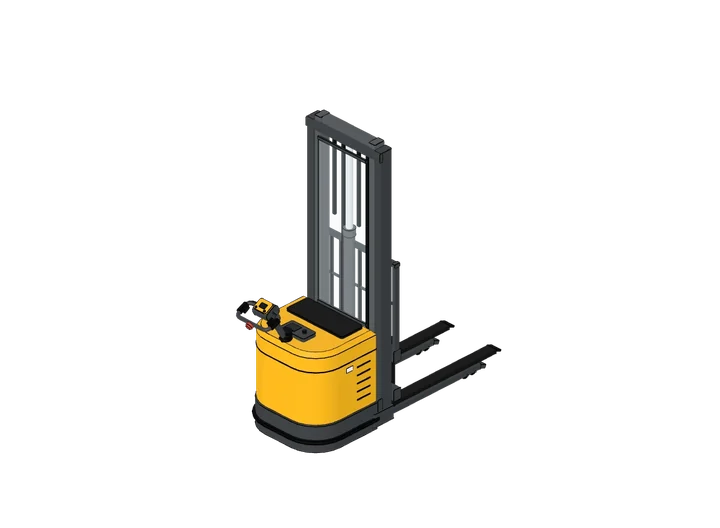 Deichselstapler als 3D-Modell