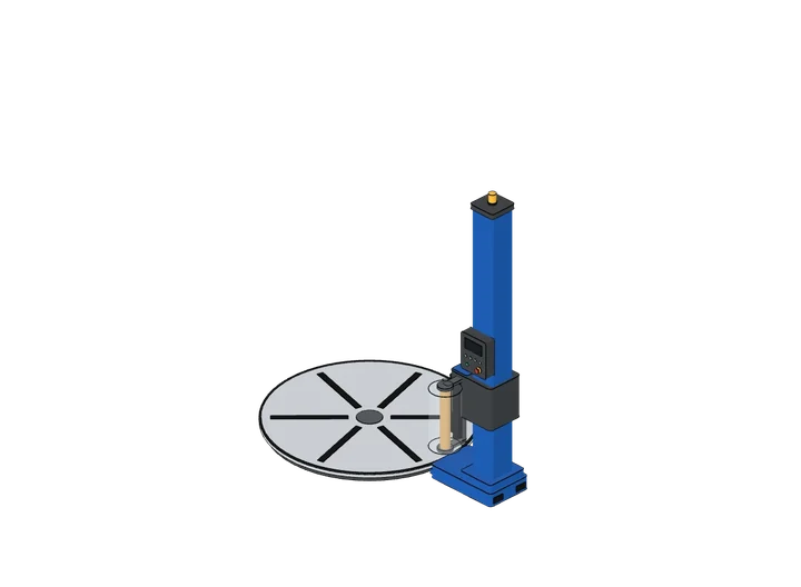 Palettenwickler als 3D-Modell
