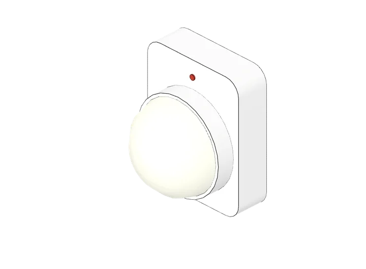 Bewegungsmelder als 3D-Modell