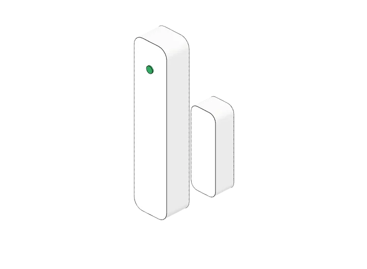 Fenster-/Türkontakt als 3D-Modell