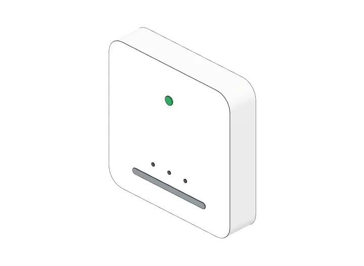 Smart-Home-Zentrale als 3D-Modell