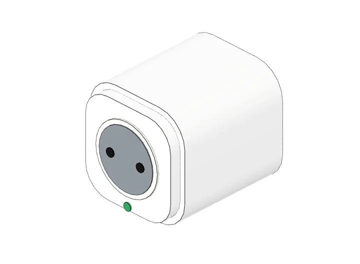 Zwischenstecker smart als 3D-Modell