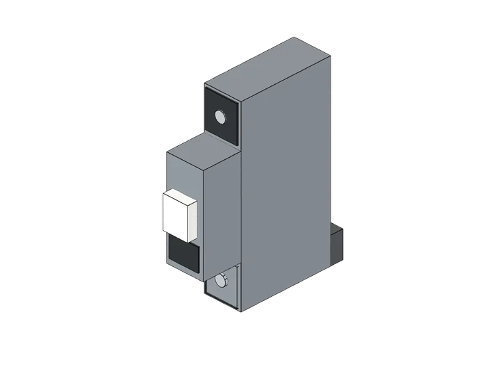 Stromstoßschalter als 3D-Modell