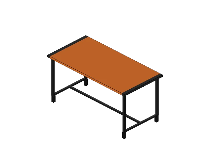Tisch als 3D-Modell