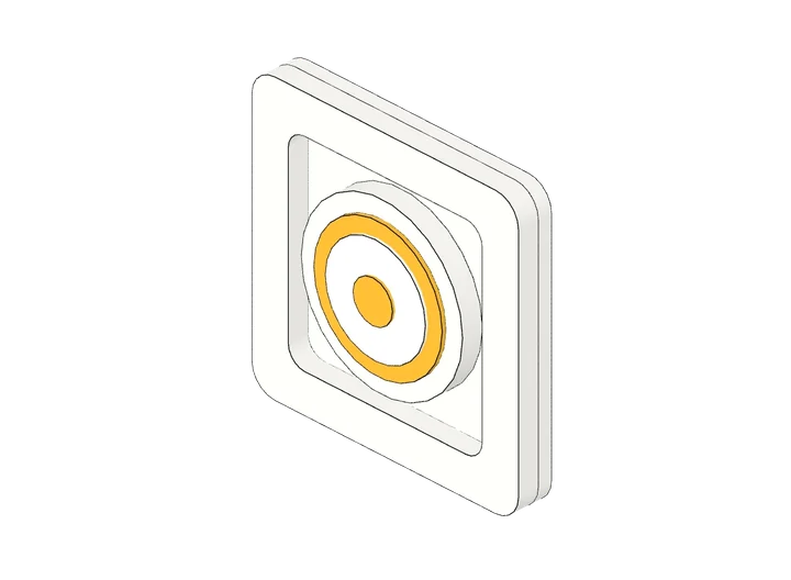 Taster mit Leuchte als 3D-Modell
