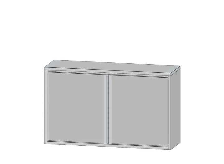 Hängeschrank als 3D-Modell