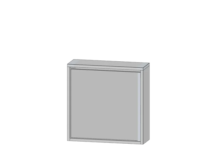 Hängeschrank als 3D-Modell