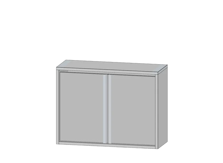 Hängeschrank als 3D-Modell