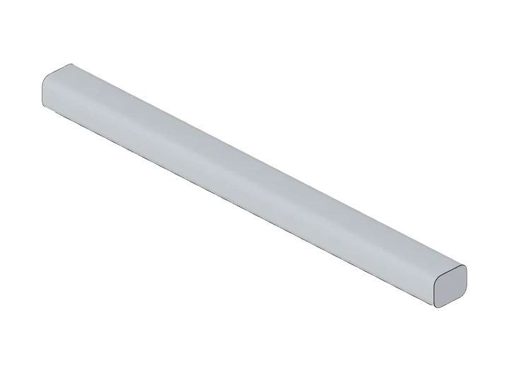Wandleuchte linear 60 cm als 3D-Modell