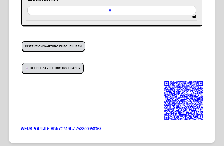 QR-Codes für jedes Werkzeug